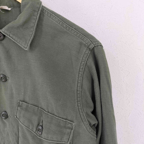 ユーエスアーミー U.S. ARMY 68年製造 OG-107 ユーティリティシャツ メンズ 15½×33