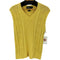 ポロバイラルフローレン Polo by RALPH LAUREN 90S ケーブル編み カシミア混 コットン Vネック ニット ベスト メンズ import:S