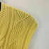 ポロバイラルフローレン Polo by RALPH LAUREN 90S ケーブル編み カシミア混 コットン Vネック ニット ベスト メンズ import:S