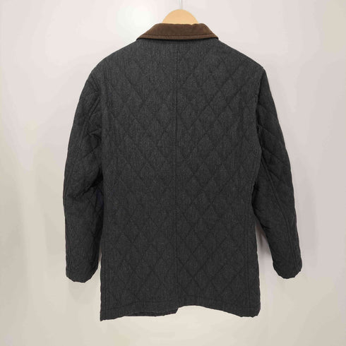ポールスミス Paul Smith 襟コーデュロイ ウール キルティング中綿ジャケット メンズ import:M
