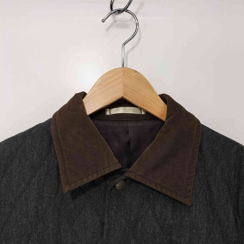 ポールスミス Paul Smith 襟コーデュロイ ウール キルティング中綿ジャケット メンズ import:M