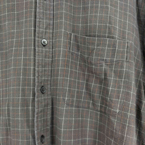 ギャップ Gap 00S チェック L/S BD シャツ メンズ import:M