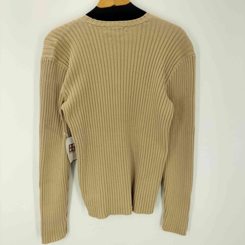 ポロバイラルフローレン Polo by RALPH LAUREN 90S ポニー無し ローゲージ コットン リブ ニット セーター メンズ 110