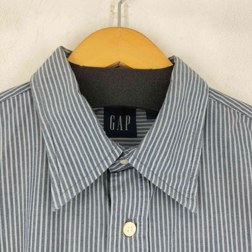 ギャップ Gap 00S ストライプ L/S シャツ メンズ import:M