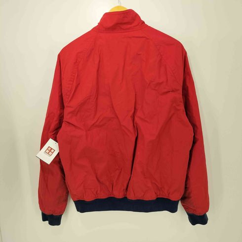 ポロバイラルフローレン Polo by RALPH LAUREN 90s ポニー刺繍 コットンナイロン ラグラン ジップアップ ブルゾン メンズ import:L