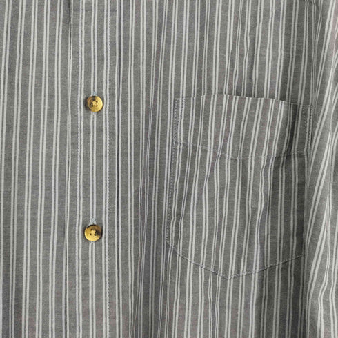 ドッカーズ DOCKERS ストライプ L/S シャツ メンズ import:XL