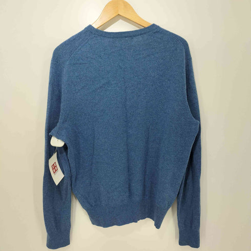 ポロラルフローレン POLO RALPH LAUREN ポニー刺繍 メリノウール メランジ クルーネックニット セーター メンズ import:M