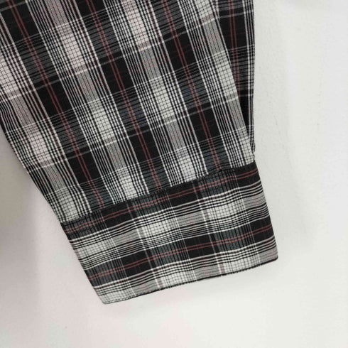 ハガークロージング HAGGAR チェック L/S BD シャツ メンズ import:L