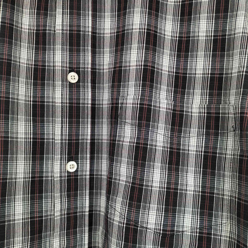 ハガークロージング HAGGAR チェック L/S BD シャツ メンズ import:L