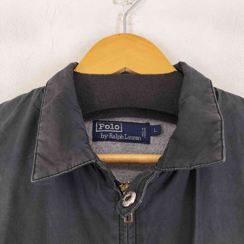 ポロバイラルフローレン Polo by RALPH LAUREN 90-00S スモールポニー刺繍裏地フリーススイングトップ メンズ import:L