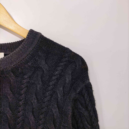 ビューティーアンドユースユナイテッドアローズ BEAUTY & YOUTH UNITED ARROWS ケーブル編み ウール ニットセーター メンズ JPN:M