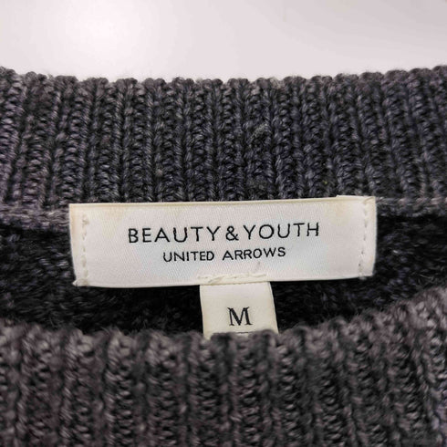 ビューティーアンドユースユナイテッドアローズ BEAUTY & YOUTH UNITED ARROWS ケーブル編み ウール ニットセーター メンズ JPN:M
