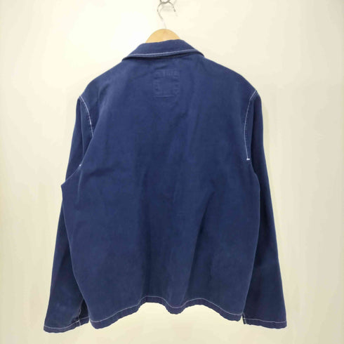 ザラ ZARA FOREST PEAK 製品染めキャンバスジャケット メンズ import:L