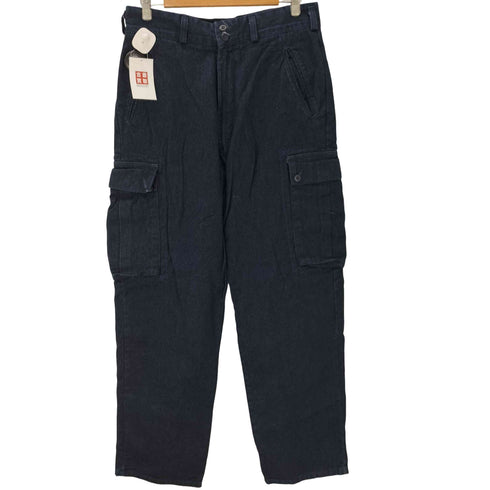 ポロバイラルフローレン Polo by RALPH LAUREN 90S USA製 デニム カーゴ パンツ 濃絹 メンズ W33L32