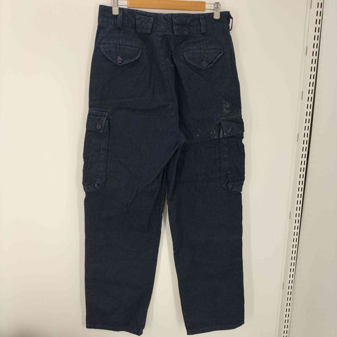 ポロバイラルフローレン Polo by RALPH LAUREN 90S USA製 デニム カーゴ パンツ 濃絹 メンズ W33L32
