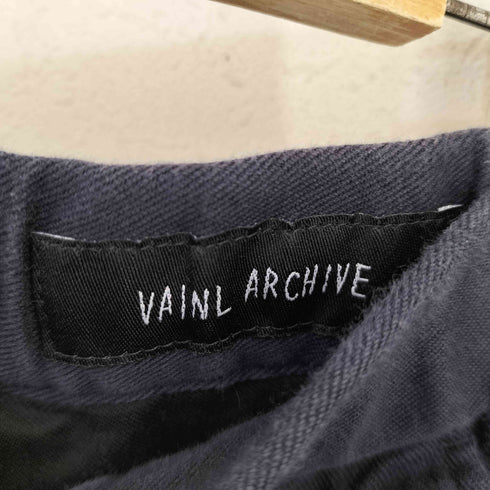 ヴァイナルアーカイブ VAINL ARCHIVE タック入り ドローコード パンツ メンズ JPN:S