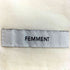 ファモン FEMMENT 2WAYダブルクロスデニムラインパンツ レディース JPN:2