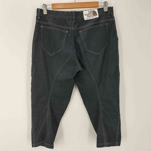 ザノースフェイスホワイトレーベル THE NORTH FACE WHITE LABEL 立体裁断 デニム クロップド パンツ メンズ M