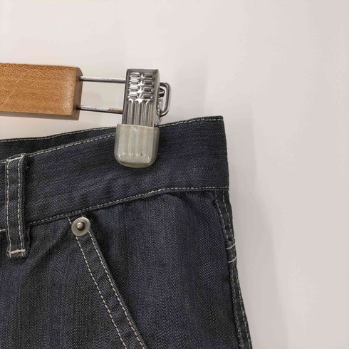 ザノースフェイスホワイトレーベル THE NORTH FACE WHITE LABEL 立体裁断 デニム クロップド パンツ メンズ M