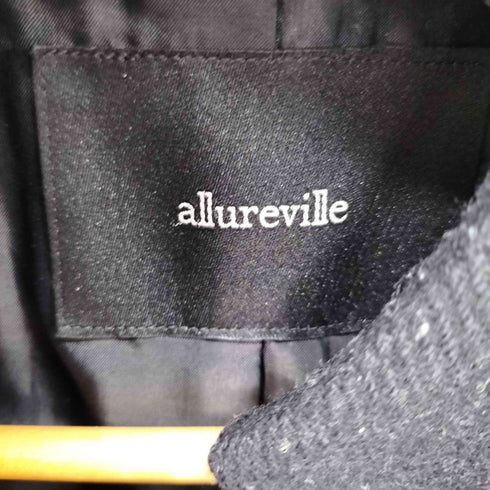 アルアバイル allureville ウール混 チェスターコート レディース 2