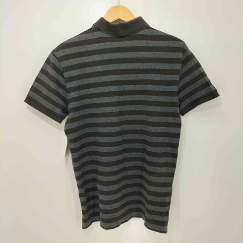 ポロラルフローレン POLO RALPH LAUREN SLIM FIT ポニー刺繍 ボーダー ポロシャツ メンズ import:M