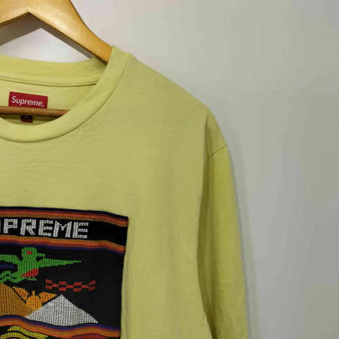 シュプリーム Supreme 19SS Needlepoint Patch L/S Top メンズ import:XL