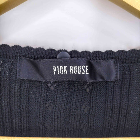 ピンクハウス PINK HOUSE ウール ニットカーディガン レディース
