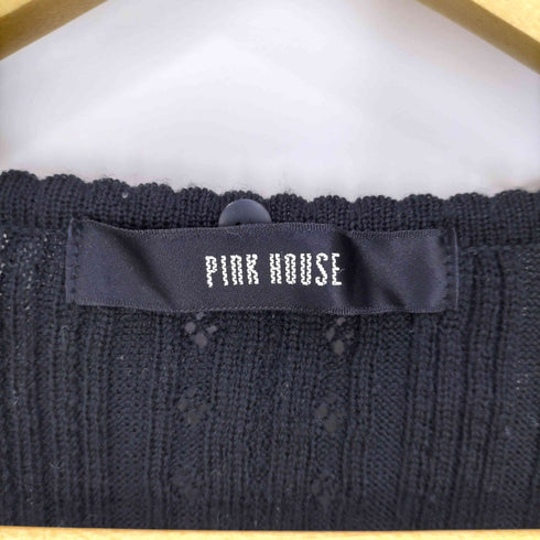ピンクハウス PINK HOUSE ウール ニットカーディガン レディース