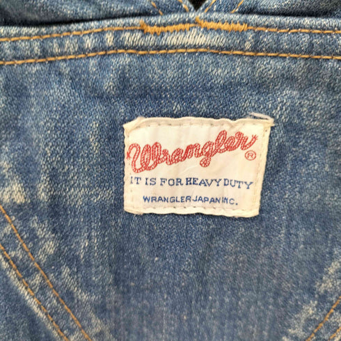 ラングラー Wrangler デニムオーバーオール メンズ