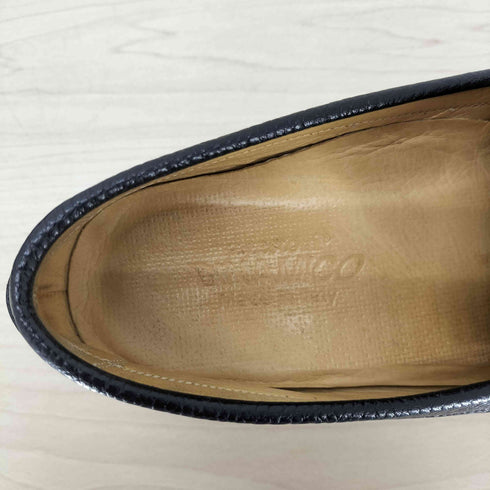 a.testoni DINAMICO ア・テストーニ ダイナミコ MADE IN ITALY シボ革 レザー ビット ローファー レディース 5 2/1