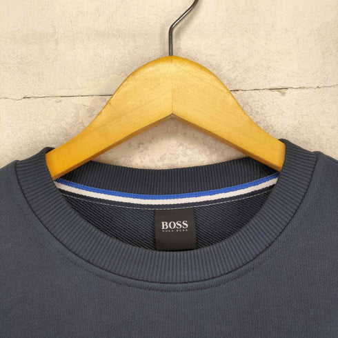 ボスヒューゴボス BOSS HUGO BOSS ロゴデザイン クルーネック スウェット メンズ import:M