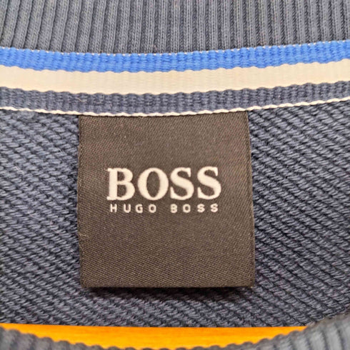 ボスヒューゴボス BOSS HUGO BOSS ロゴデザイン クルーネック スウェット メンズ import:M