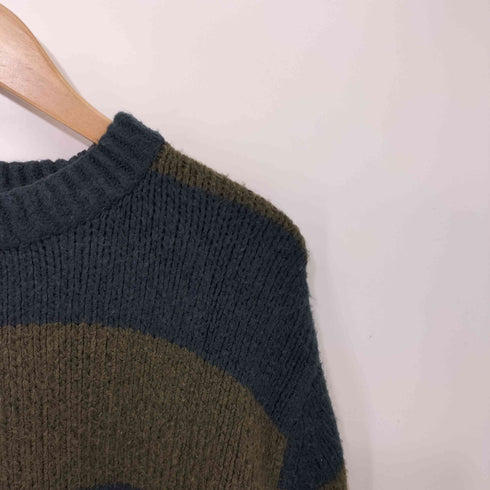 カーハートワークインプログレス Carhartt WIP ALVIN SWEATER ボーダーセーター ガーメントダイ メンズ import:L