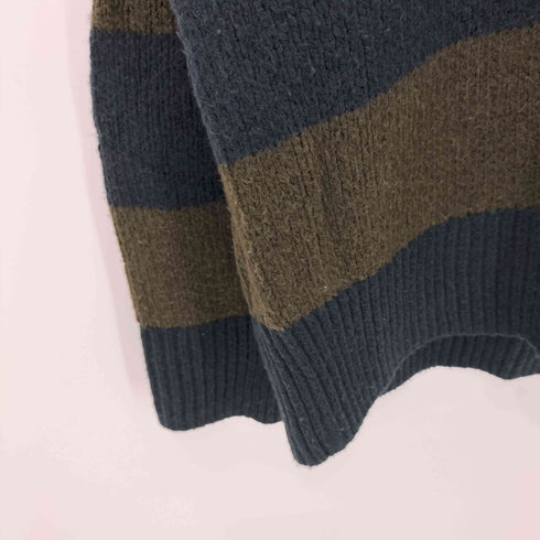 カーハートワークインプログレス Carhartt WIP ALVIN SWEATER ボーダーセーター ガーメントダイ メンズ import:L