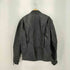 HUDSON LEATHER 本革 フルジップ シングルライダース レザージャケット メンズ 46