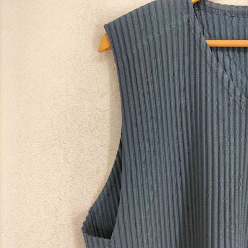 オムプリッセイッセイミヤケ HOMME PLISSE ISSEY MIYAKE 19AW Vネック プリーツベスト メンズ 2