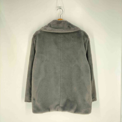 アズールバイマウジー AZUL by moussy FLUFFY SHAWL COLLAR COAT ファー ハーフコート レディース JPN:S