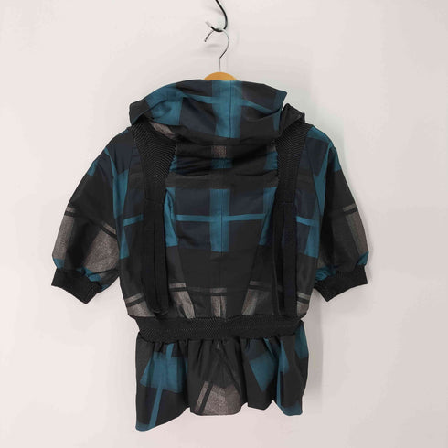 マリテフランソワジルボー MARITHE FRANCOIS GIRBAUD GIR+A&F 異素材 チェック ジャケット レディース 27