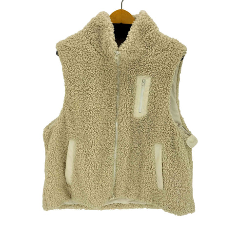 ザラ ZARA ジップアップボアベスト メンズ import:S
