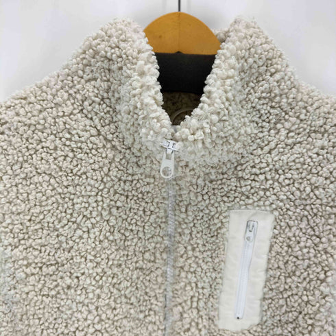ザラ ZARA ジップアップボアベスト メンズ import:S