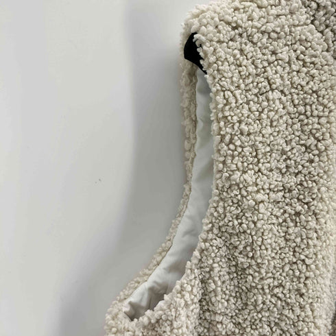ザラ ZARA ジップアップボアベスト メンズ import:S