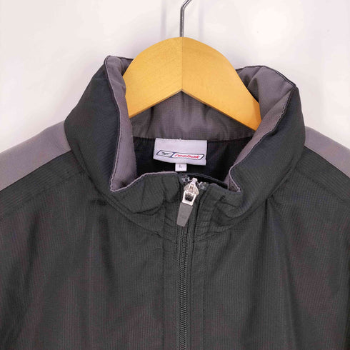 リーボック Reebok 90S 万国旗タグ フード収納可 パッカブルフード ジップアップジャケット メンズ import:L