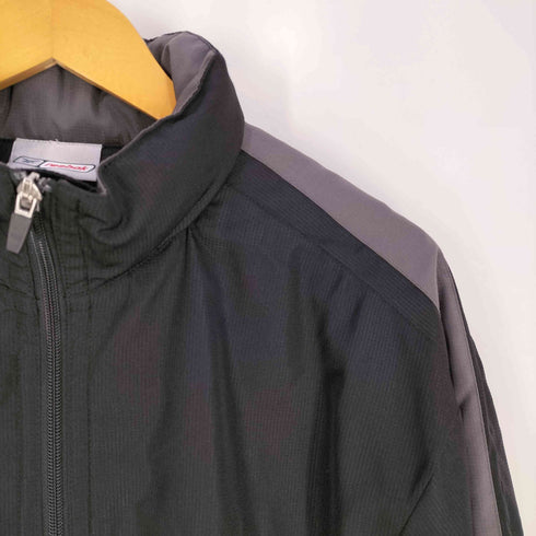 リーボック Reebok 90S 万国旗タグ フード収納可 パッカブルフード ジップアップジャケット メンズ import:L