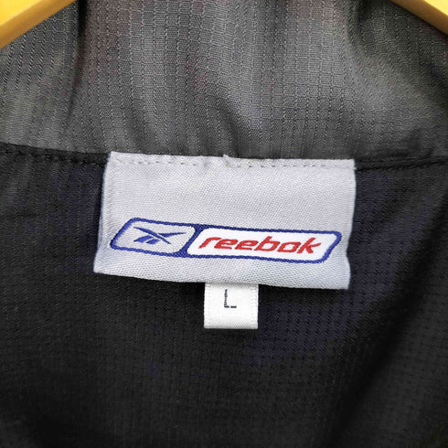 リーボック Reebok 90S 万国旗タグ フード収納可 パッカブルフード ジップアップジャケット メンズ import:L