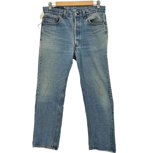 リーバイス Levis 00s USA製 ボタン裏501刻印 501 アイスブルー デニム メンズ W34 L30