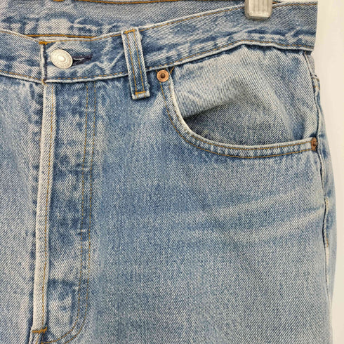 リーバイス Levis 00s USA製 ボタン裏501刻印 501 アイスブルー デニム メンズ W34 L30