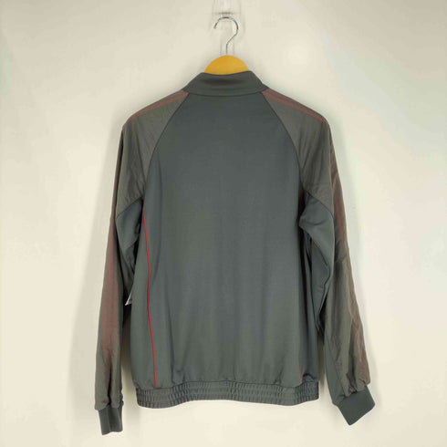 アディダス adidas シアー切替 ダブルジップ トラックジャケット メンズ import:M