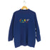ユナイテッドカラーズオブベネトン UNITED COLORS OF BENETTON イタリア製 刺繍ロゴ ニットセーター レディース