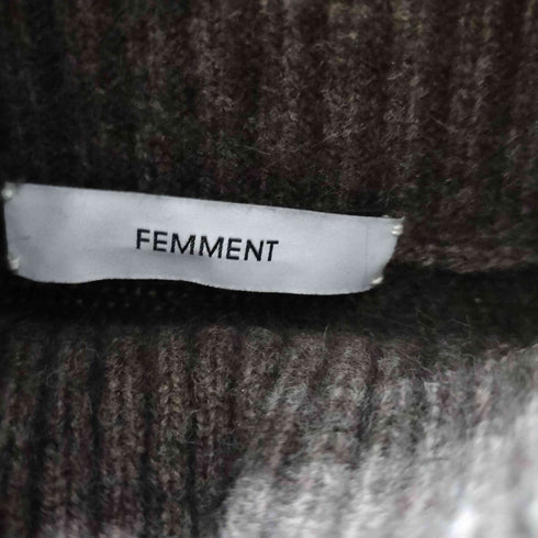 ファモン FEMMENT アンサンブルハイネックセーター レディース