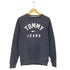 トミージーンズ tommy jeans ロゴプリント クルーネックスウェット メンズ import:XS